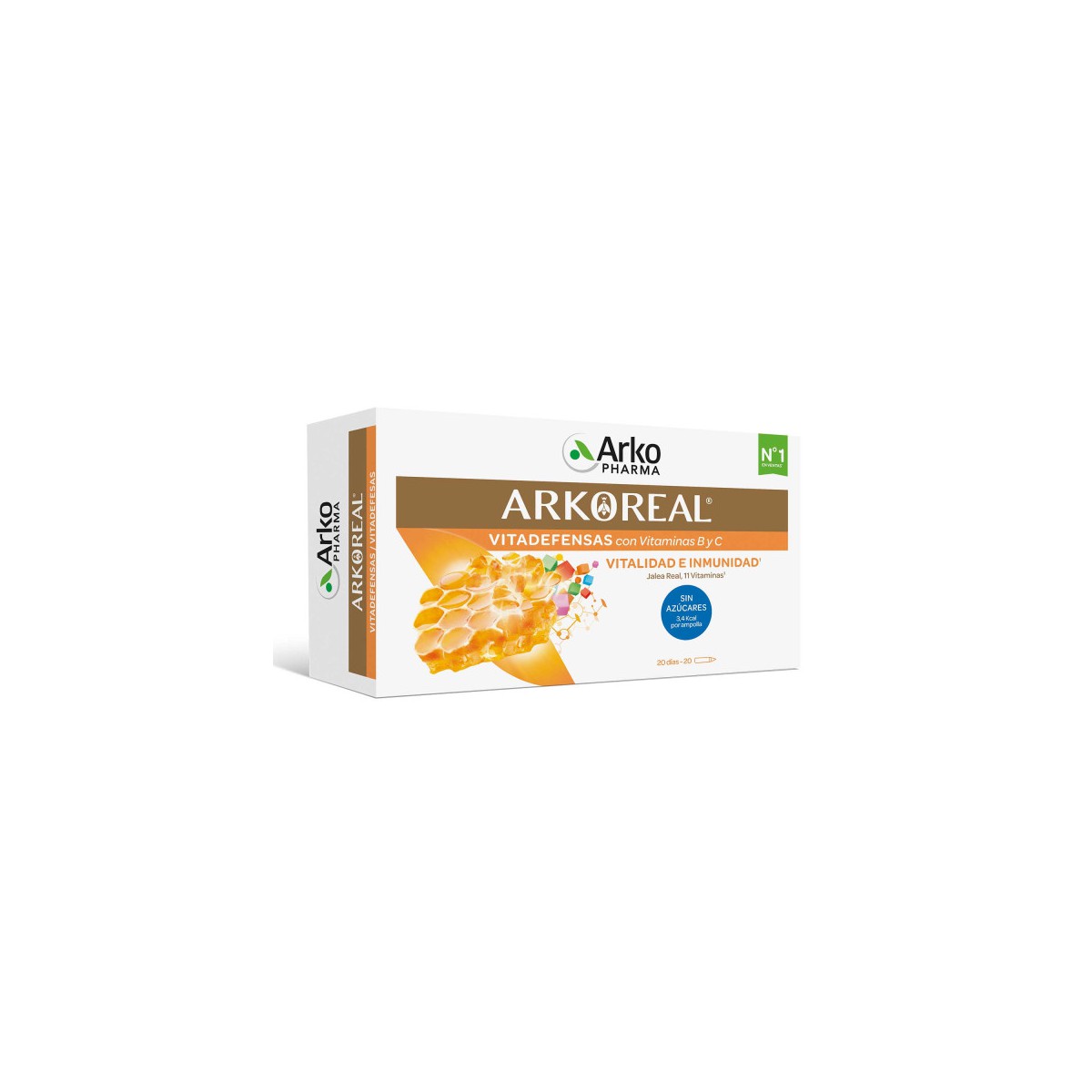 Arkoreal Jalea Real Vitaminada sin Azúcares 20...