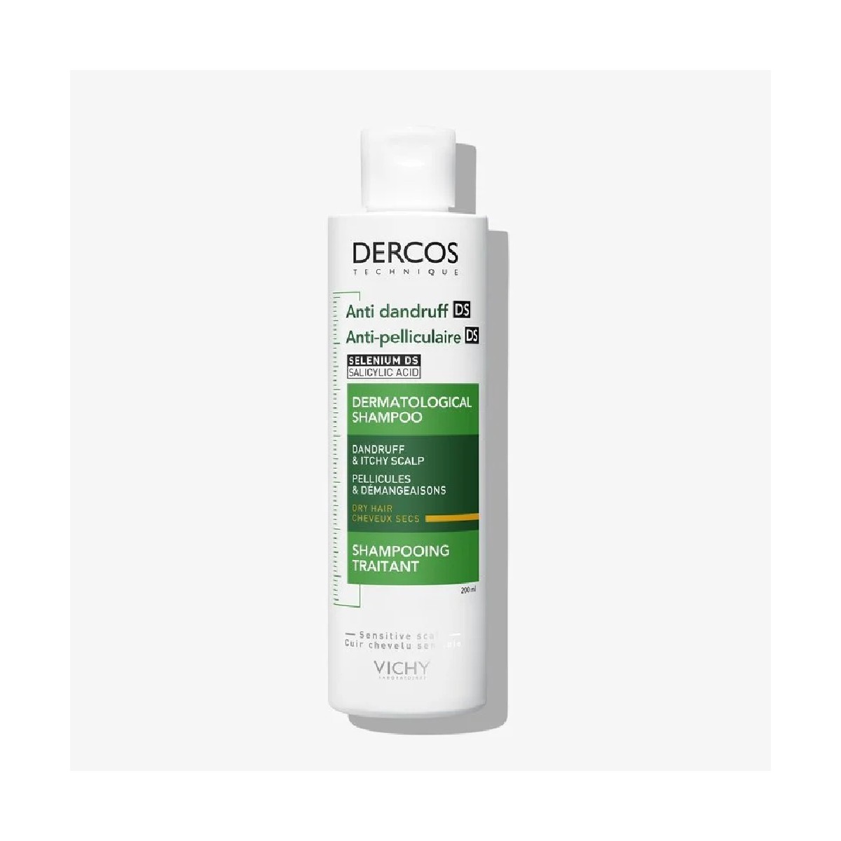 Vichy Dercos Anticaspa Champú cabello seco 400 ml