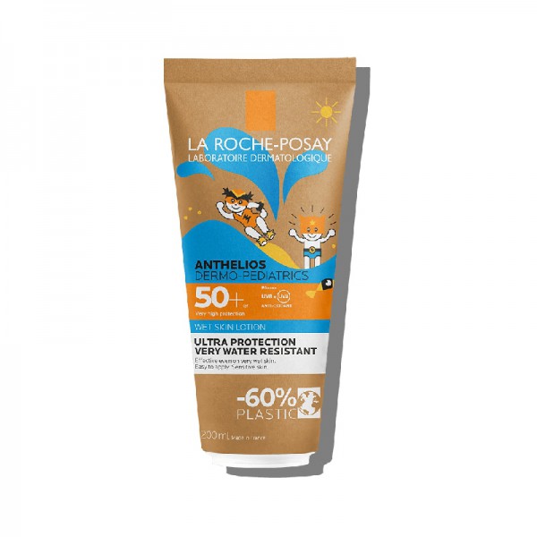 Anthelios Dermo-Pediatrics Loción Wet Skin SPF50+ 200ml