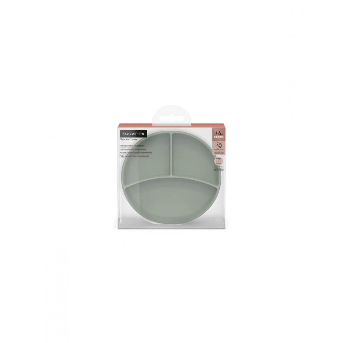 Suavinex Plato aprendizaje con divisiones