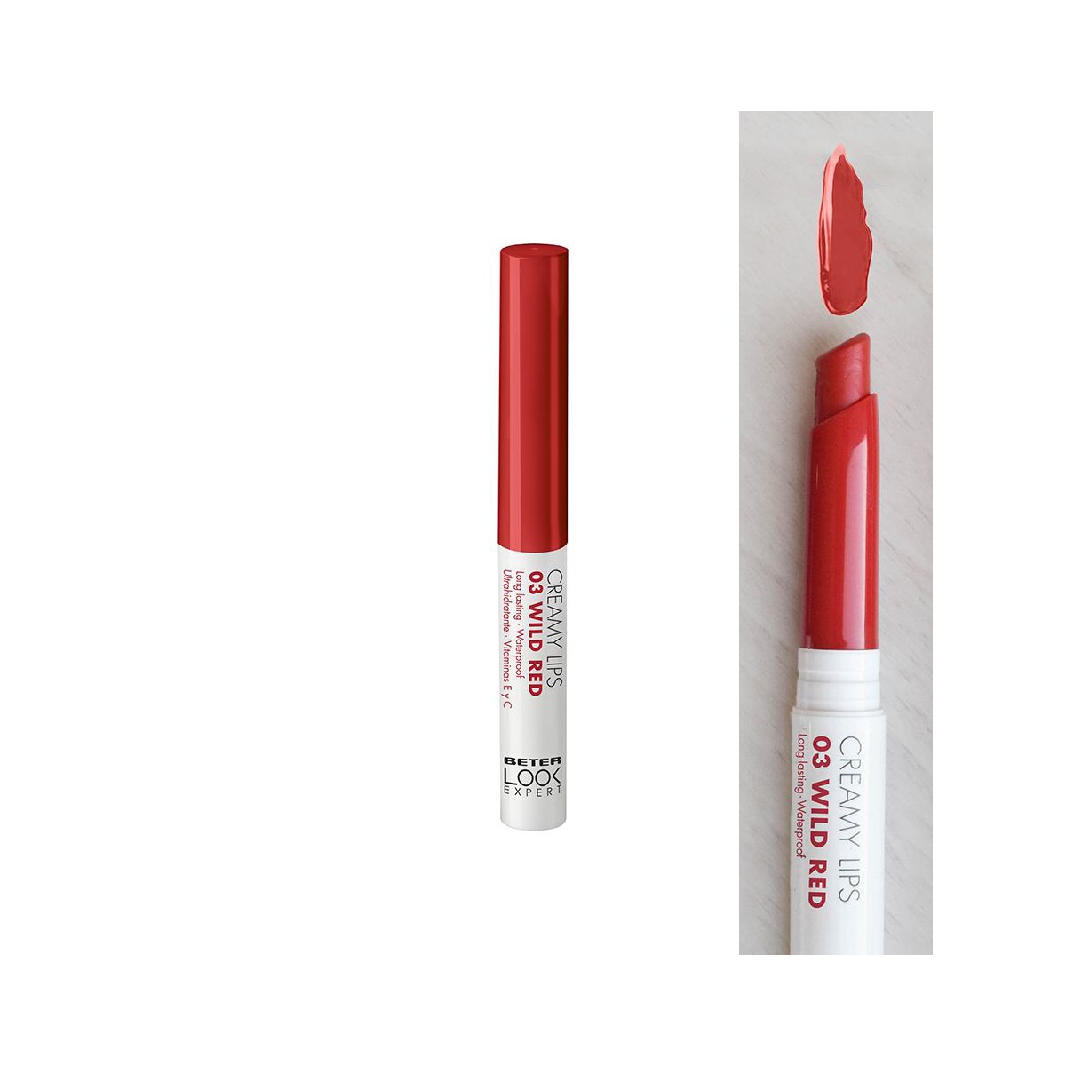 Beter Lipstick Creamy Lips nº 03 Wild Red
