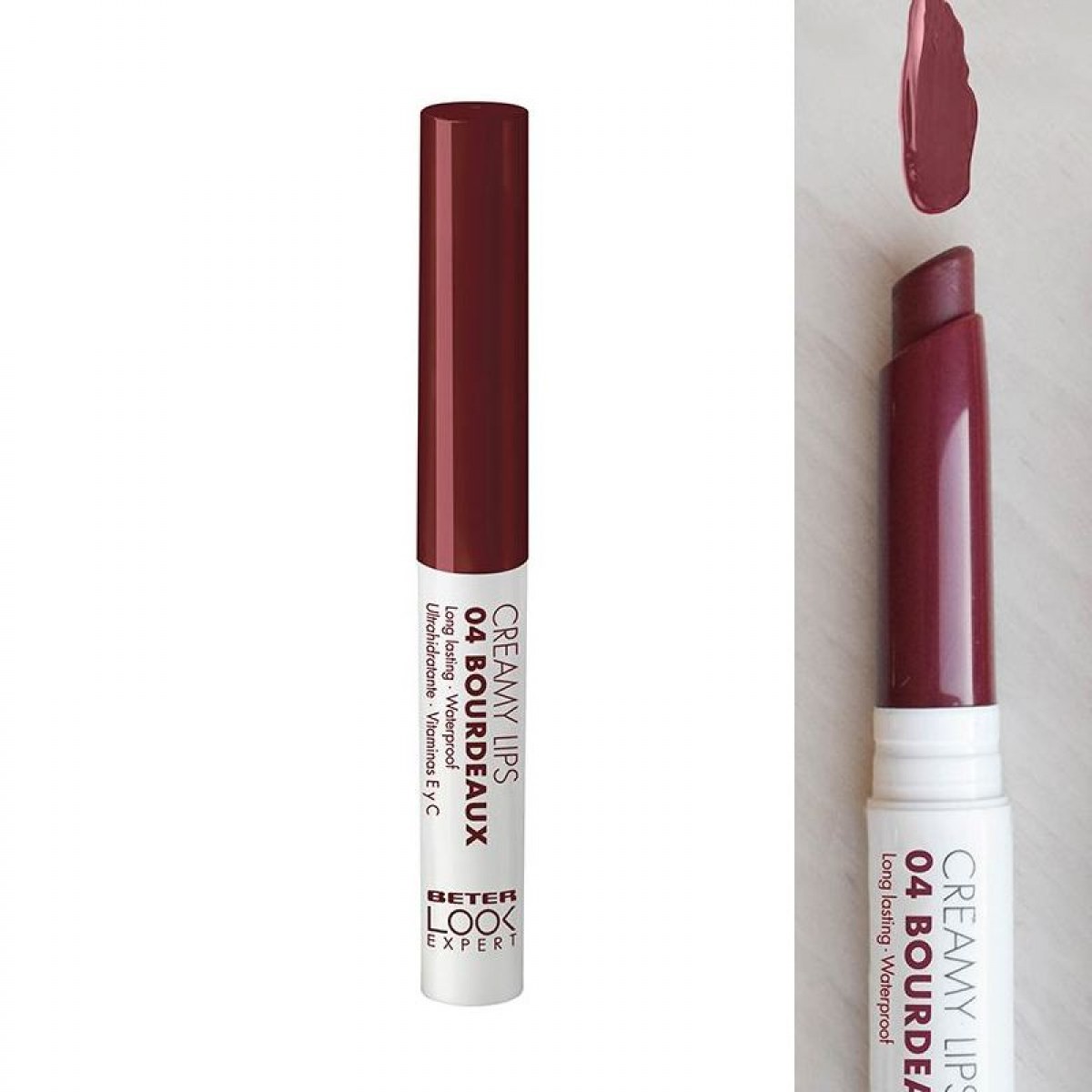 Beter Lipstick Creamy Lips nº 04 Bourdeaux
