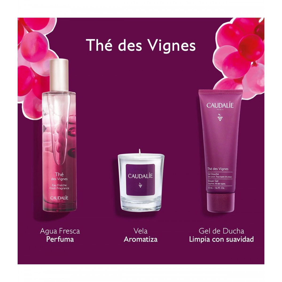 Caudalie Cofre Thé de Vignes